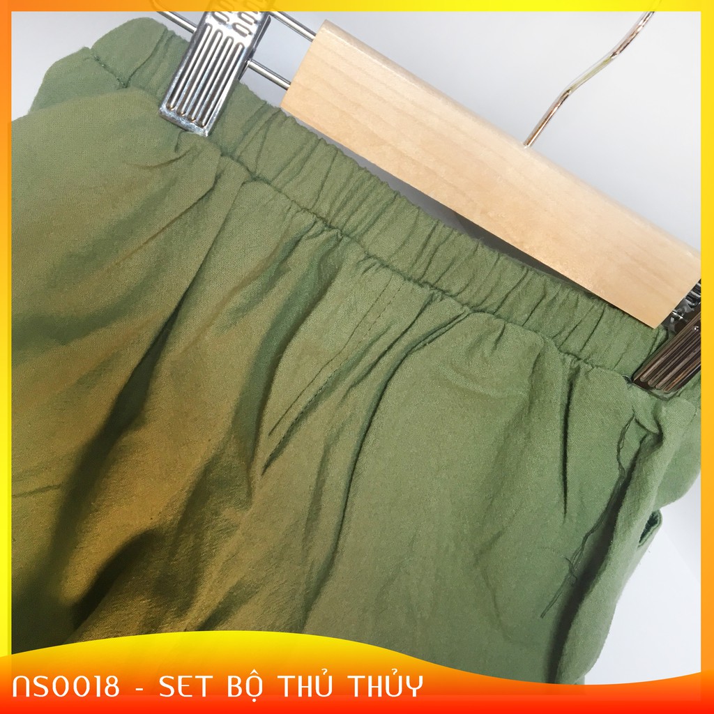 Set Đũi Thủy Thủ Cho Bé 8Kg đến 24Kg _ Kẻ Sọc Nâu
