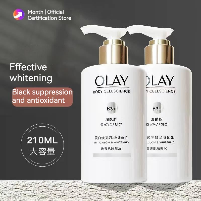 kem Dưỡng thể Olay B3+ retinol whitening Bright dưỡng trắng toàn thân 70ml/210ml