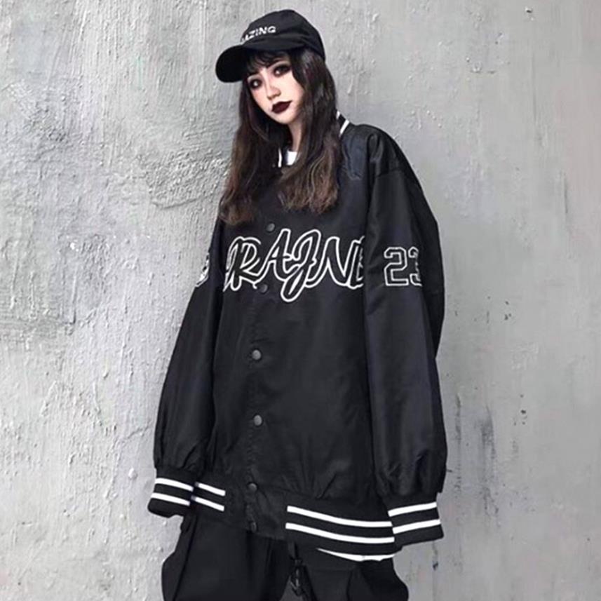 Áo Khoác Nam Nữ Cặp Đôi Bomber Dù Unisex Form Rộng 2 Lớp 28 Nam Nữ Ulzzang