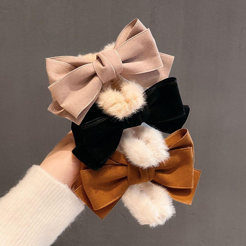 Kẹp Tóc Lông Mềm MIHAN1 Dành Cho Nữ