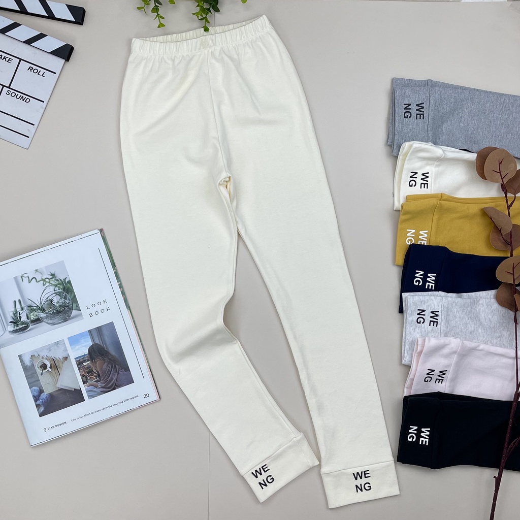Quần dài thu đông bo gấu bogen bé gái size 11-17, cho bạn từ 30-48kg. Chất len dày dặn, đanh tay, dáng ôm bó thoải mái
