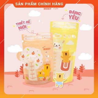 Túi trữ sữa moby baby thái lan 240ml