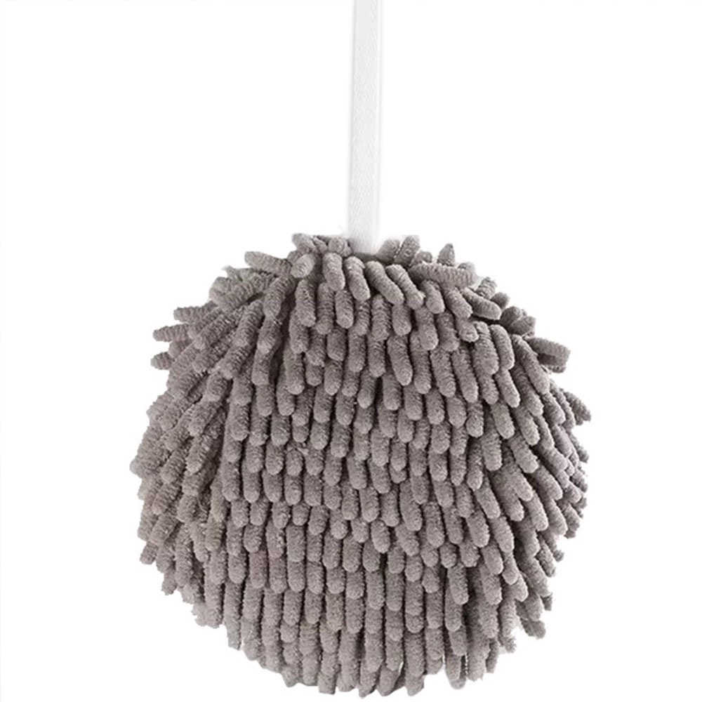 Khăn Lau Tay Bằng Vải Nhung Mềm Mại Dày Dặn Siêu Thấm Hút Có Móc Treo Tiện Dụng Cho Nhà Bếp