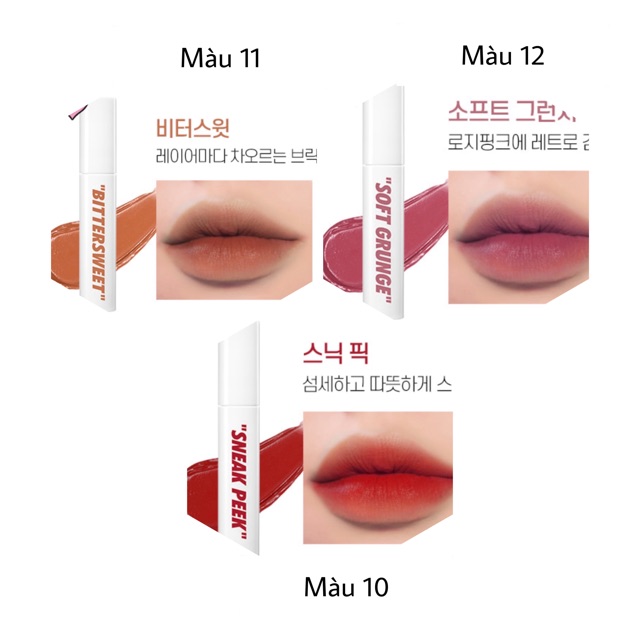 Son kem CANDYLAB Creampop The Velvet Lip Color | Thế Giới Skin Care