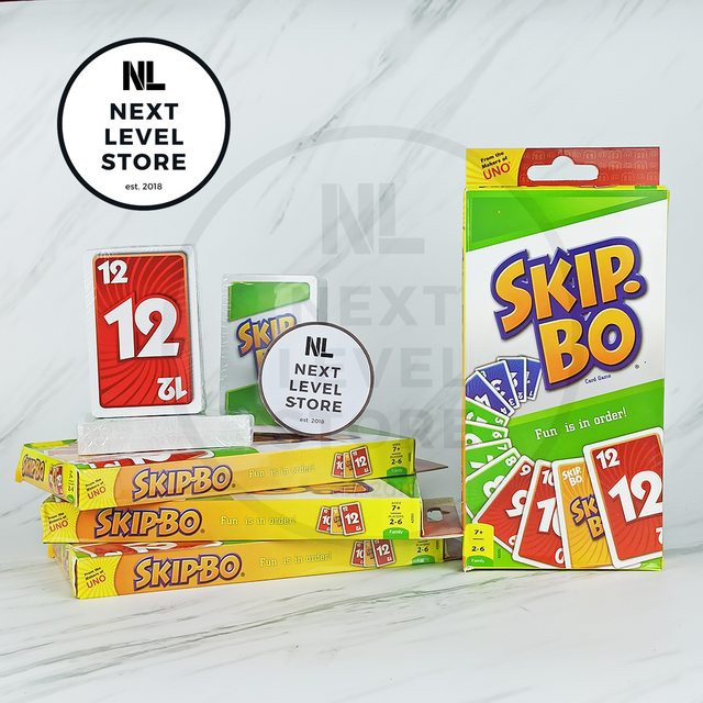 Thẻ Bộ Bài Uno Skip Bo Chất Lượng Cao