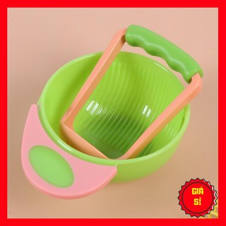 Bộ bát nghiền ăn dặm hàng Thái Lan cho bé trai bé gái