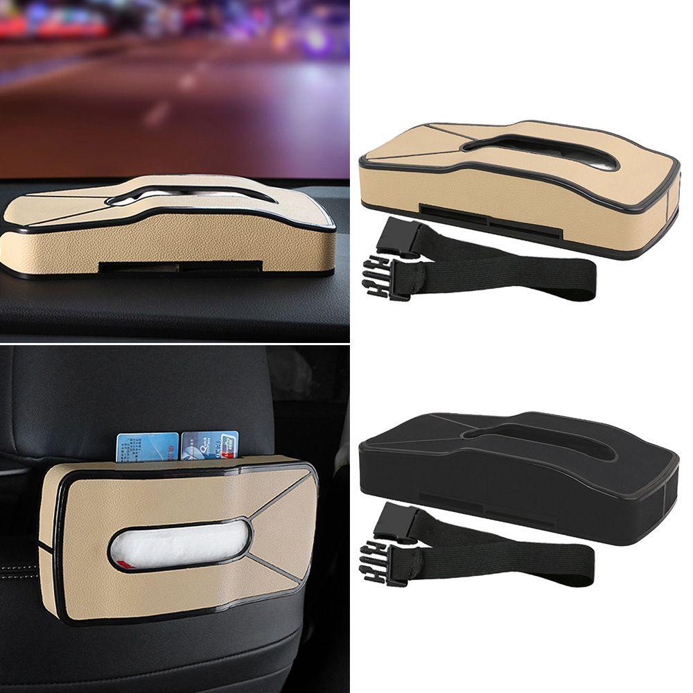 Túi Đựng Khăn Giấy Treo Lưng Ghế Xe Hơi Tiện Lợi