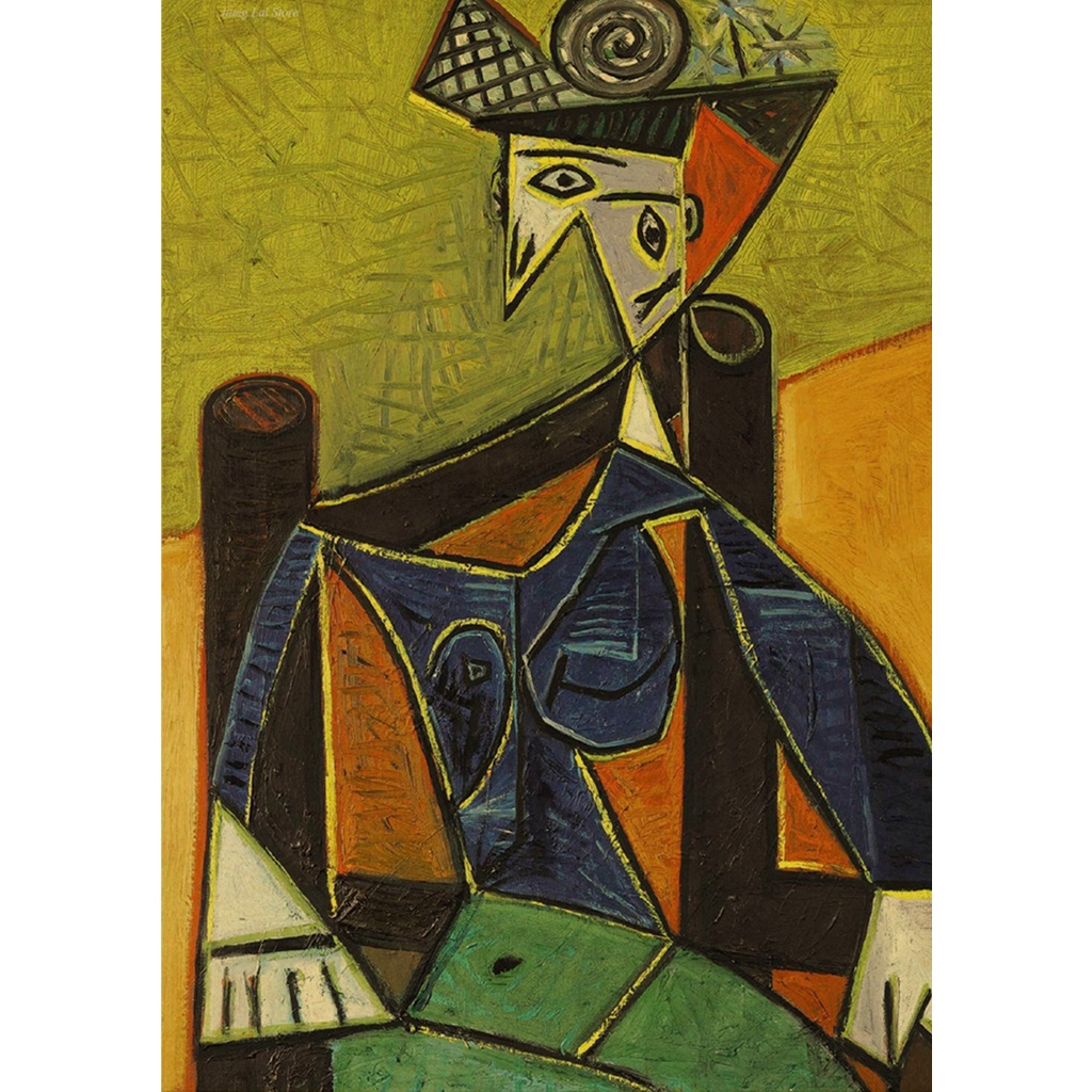 Tranh Treo Tường Phong Cách Picasso Cổ Điển MS: 252