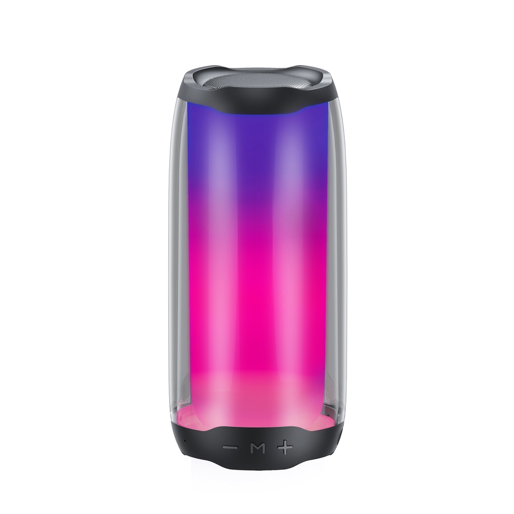Loa bluetooth WEKOME cao cấp để bàn tích hợp đèn LED 11 hiệu ứng ánh sáng D31