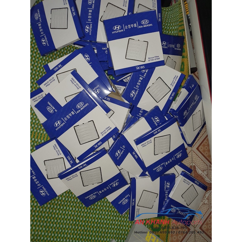 [Sỉ-Lẻ] Lọc gió điều hòa, máy lạnh xe Hyundai I10, Kia Morning, Hyundai Eon (Mã: 0713307000/9713307010)