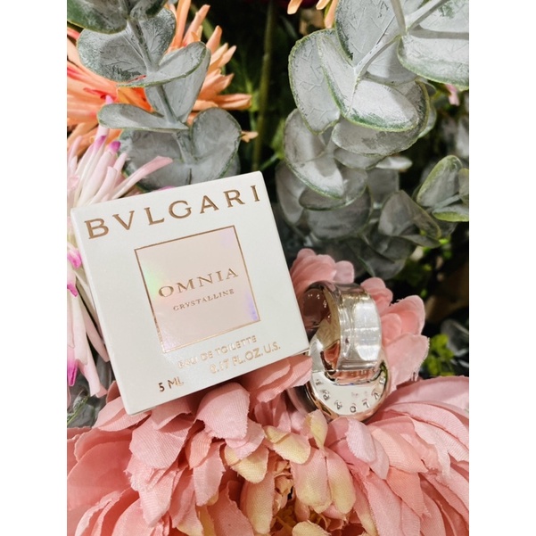 Nước hoa nữ chính hãng BVLGARI OMNIA CRYSTALLINE EDT 5ml