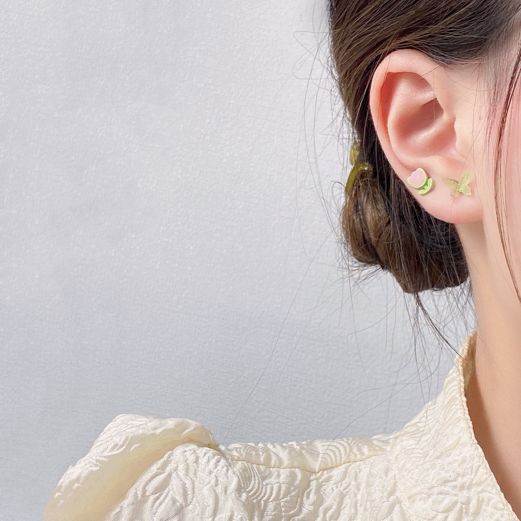 iF YOU Set 4 Khuyên Tai Nữ Thời Trang Vintage