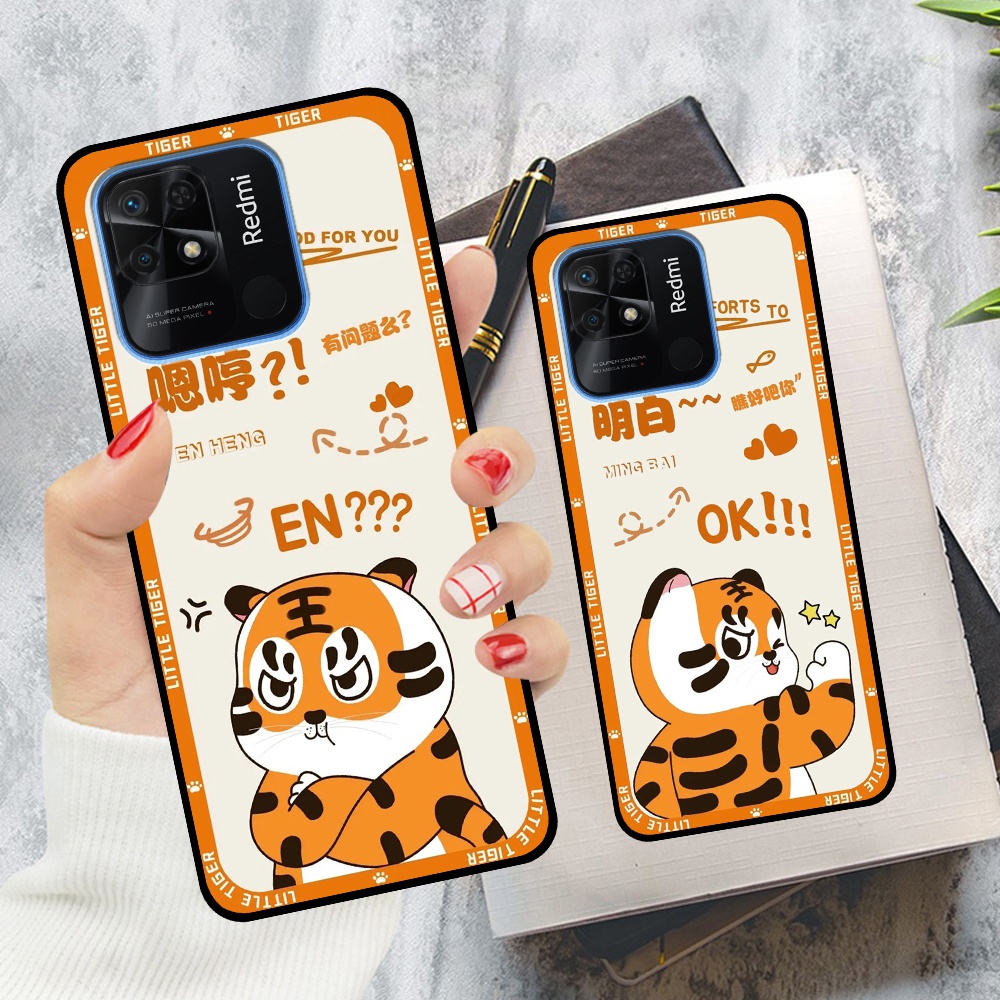 Ốp Xiaomi Redmi 9C / Redmi 10C in hình cặp đôi doremon, hổ, khủng long dễ thương
