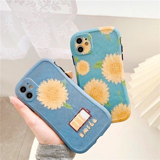 Ốp iphone imd cong hoa hướng dương vintage