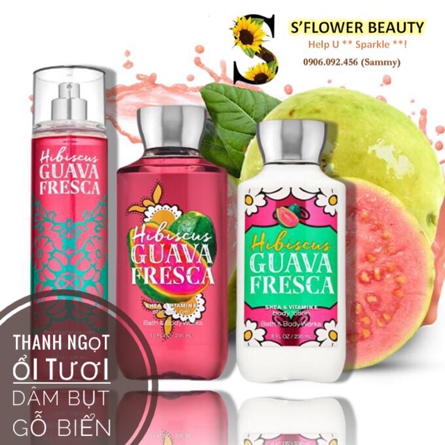 🍐FRUITY | Xịt Thơm Toàn Thân Bath & Body Works Mist - Hibiscus Guava Fresca | Iced Pear Margarita | Agave Papaya Sunset | BigBuy360 - bigbuy360.vn