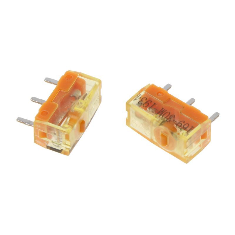 RUN♡ 2Pc TTC Dustproof Gold Mouse Micro Switch Micro Button Gold Contactor 30 Million