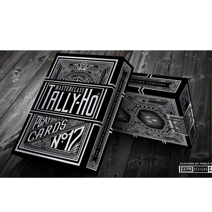 Tally-Ho Masterclass (Black) Playing Cards