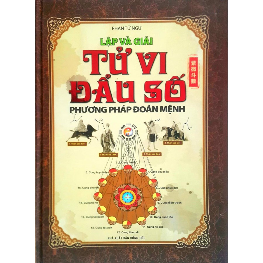 Sách - Lập Và Giải Tử Vi Đẩu Số - Phương Pháp Đoán Mệnh (Ấn Bản 2012) (minh lâm)