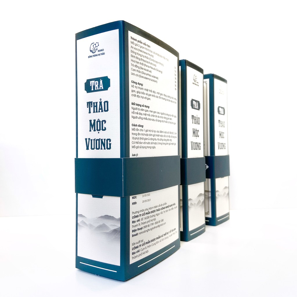 [FREESHIP50K] ✅ Gói 10 Túi Lọc Trà Thảo Mộc Vương Mát Gan Thanh Nhiệt Giải Độc - Nano Đông Trùng Hạ Thảo | BigBuy360 - bigbuy360.vn