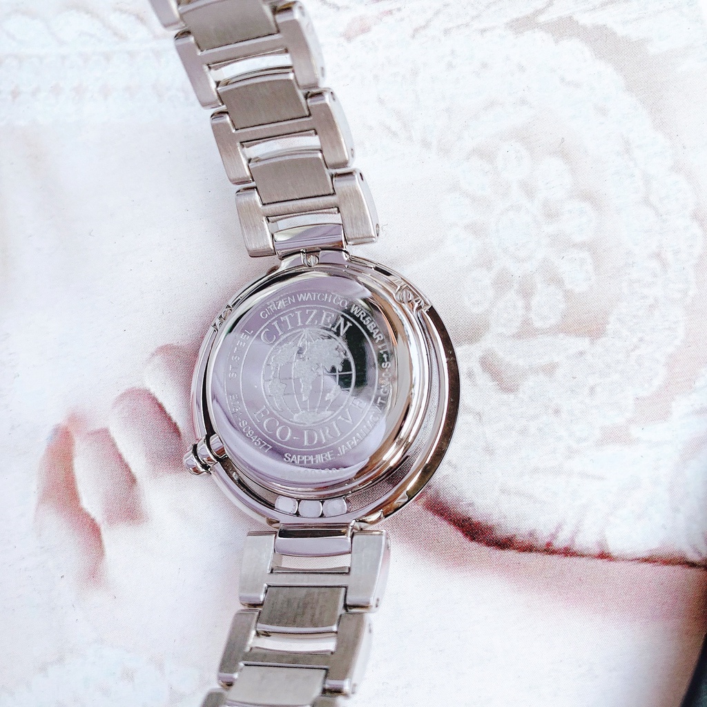 Đồng hồ nữ dây thép Citizen Sunrise EM0320-59D