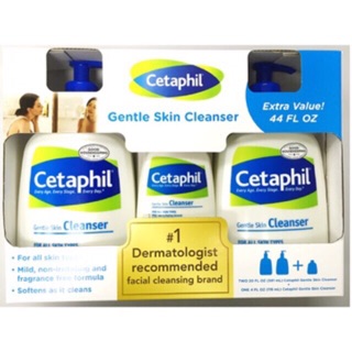 Sữa rửa mặt cetaphil daily facial cleanser 237ml/ gentle 591ml/ bộ 3 chai