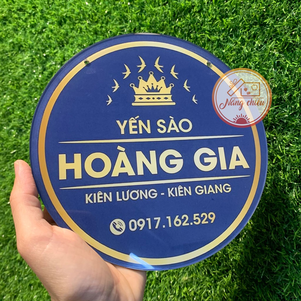 Bảng treo cửa hàng yến sào in theo yêu cầu