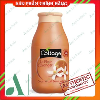 Sữa Tắm Dưỡng Thể Trắng Da Cottage La Fleur D' Oranger 250ml