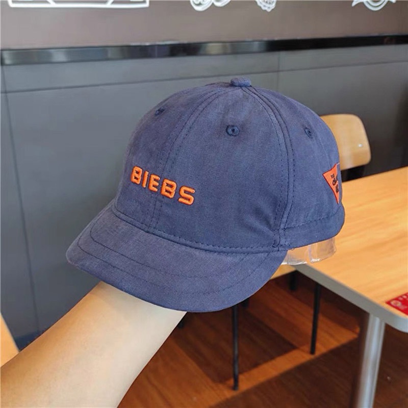 Mũ lưỡi trai vải cotton thời trang mùa hè cho bé 2-8 tuổi