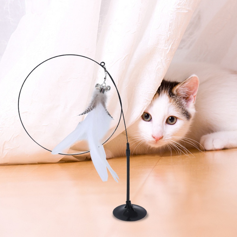Gậy Đồ Chơi Tự Động Bằng Nhựa Dễ Thương Vui Nhộn Cho Mèo Cưng