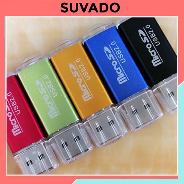 Đầu đọc thẻ nhớ tốc độ cao cho TF Micro SD SUVADO