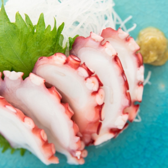 [CHỈ GIAO NỘI THÀNH HCM] Râu bạch tuộc chế biến ăn Sashimi Shimizu Shoten Nhật Bản Todayfoods