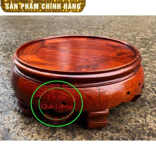 Kỷ tròn - đôn chân tròn - Đế kê bát hương gỗ hương cao 9cm