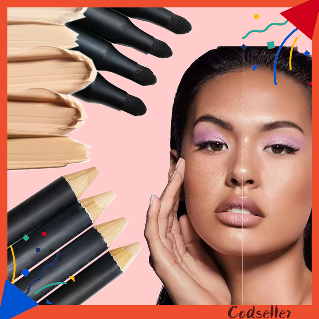 CODseller Dual Head Concealer Cover Stick Pencil Conceal Spot Blemish Cream Foundation Pen