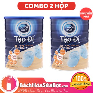 Combo 2 Lon Sữa Bột Dutch Baby Tập Đi - 900g