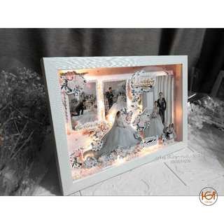 khung 3D khung hộp sâu 1.5 cm, 15×15, 20×20,15*20, 20*30 ... .chưa kèm trang trí