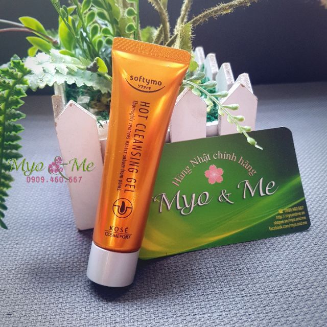 Gel lột mụn Kose Softymo Hot Cleansing Gel