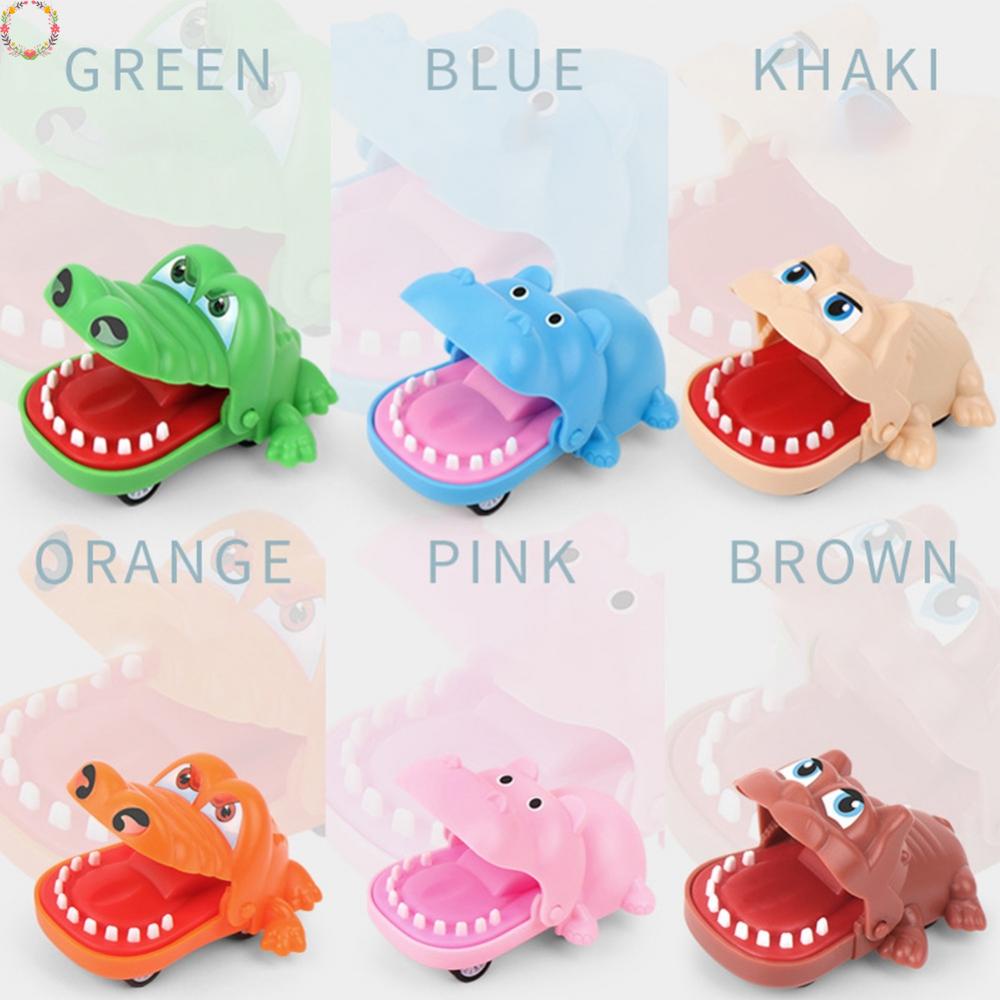 Đồ Chơi Mô Hình Cá Mập / Cá Sấu / Chó Cắn Tay Mini Chống Cắn Sáng Tạo