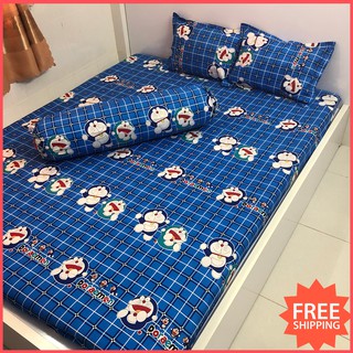 Bộ ga gối Kate dày 1m6x2m, 2 áo nằm 40x60, 1 áo ôm 1m