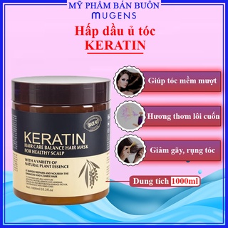 ( mẫu mới) Hấp Dầu ủ tóc Keratin - 1000ml Hàng Chính Hãng   Lylyga  CT76