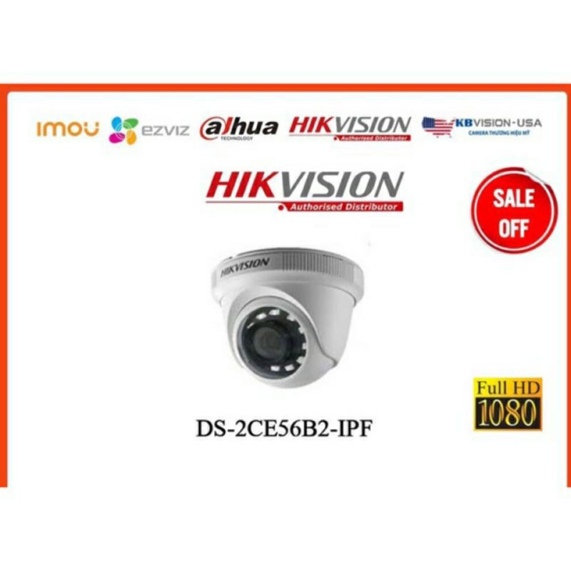 Camera HD HIKVISION DS-2CE16B2-IPF/DS-2CE56B2-IPF | BigBuy360 - bigbuy360.vn