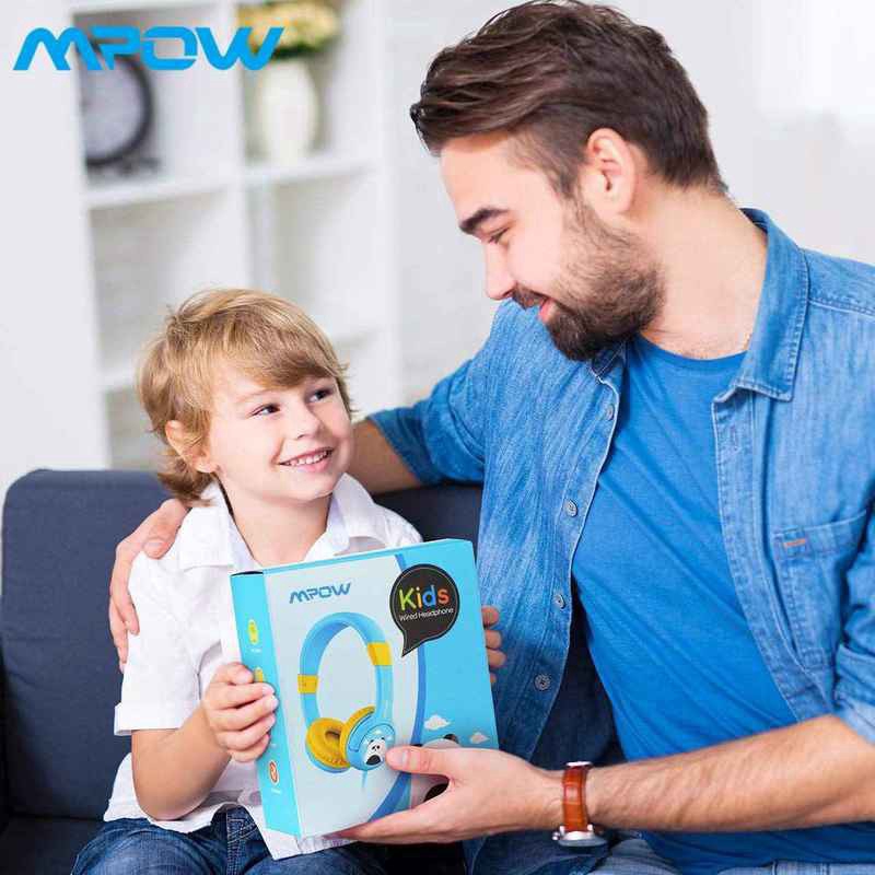 【Mpow CH1】【Mpow BH178】Mpow Kids Wired On-Ear Headphones with 85dB Volume Limited Hearing Protection