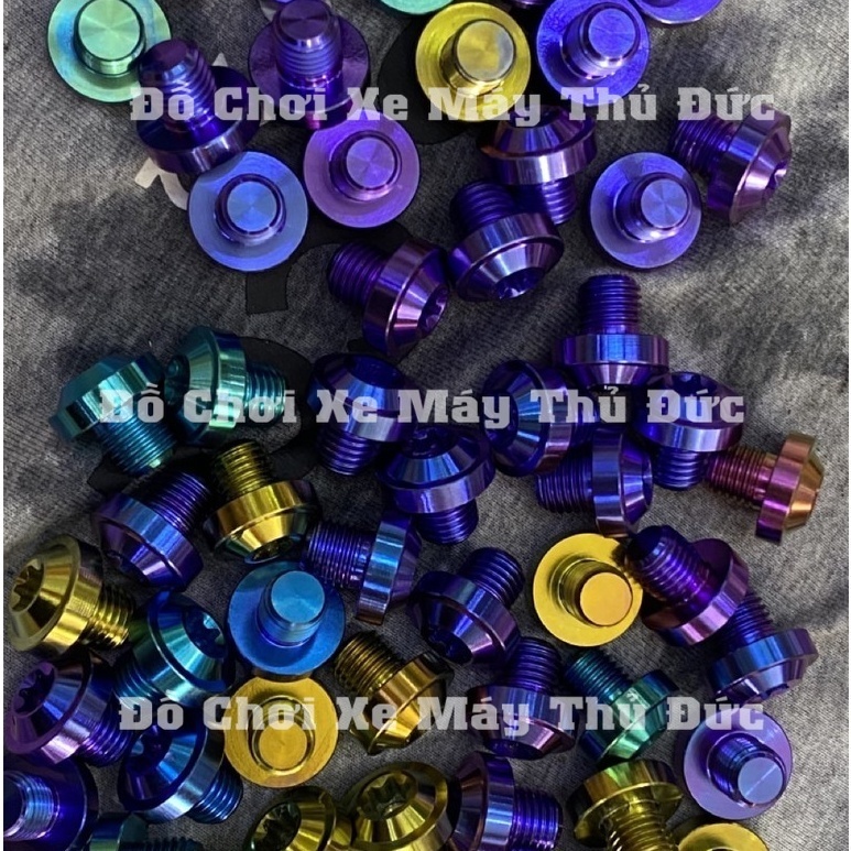 Ốc Chân Gương Titan Gr5 Wave, sirius, exciter - Chính Hãng - Bảo Hành