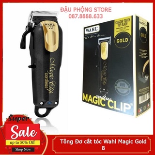 Tông đơ cắt tóc chuyên nghiệp wahl magic clip có 8 cữ