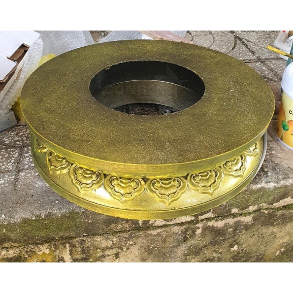 Khuôn đổ tấm đế đôn xoay chậu tròn 80 - 86 abs