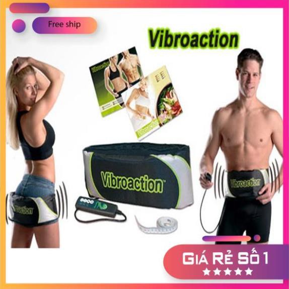Đai Massage Rung  Giảm Mỡ Bụng - Máy Rung Giảm Mỡ Toàn Thân Hiệu Quả