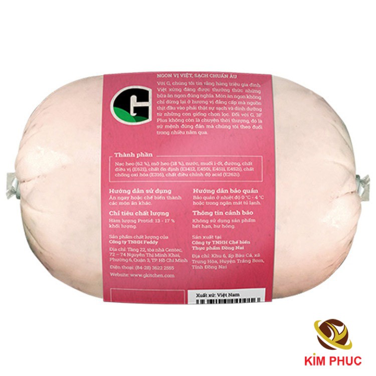 Chả lụa G Kitchen - 500gr