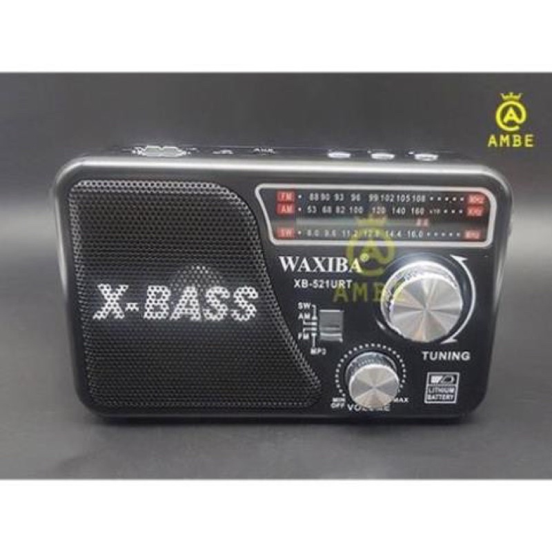 Đài Radio XBass 521  Công suất lớn Mua tặng ông bà bố mẹ