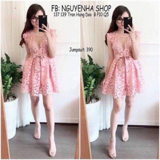 Đầm ren quảng châu sale