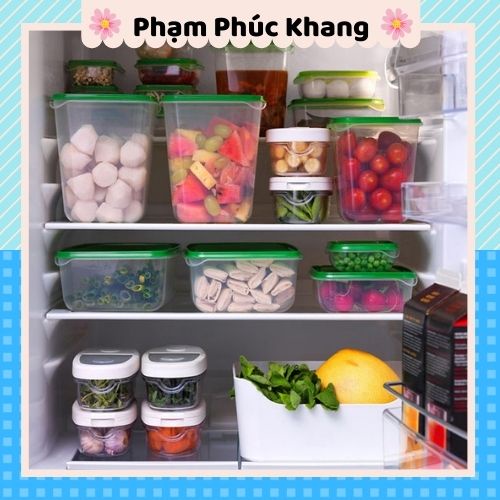 Bộ hộp 17 Món IKEA - Hộp Nhựa Đựng Thực Phẩm Tủ Lạnh, Lò Vi Sóng, Đựng Cơm, Bảo Quản Thức Ăn, Hộp Trữ Đông Đồ Ăn