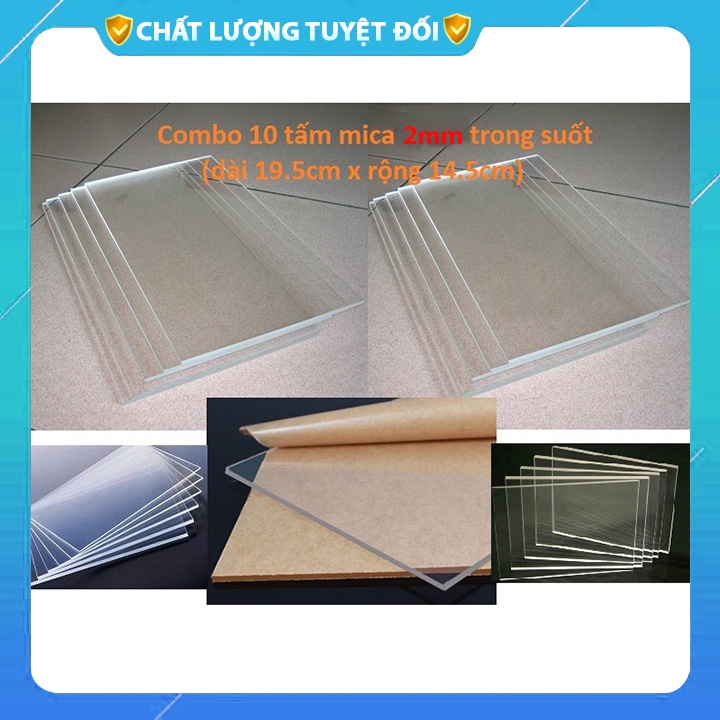 Tấm nhựa Mica 4mm cắt theo yêu cầu mã CM005
